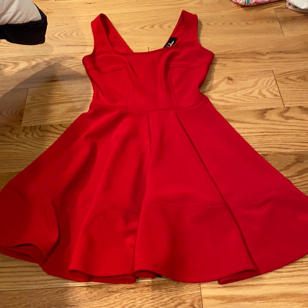 Red lulus dress